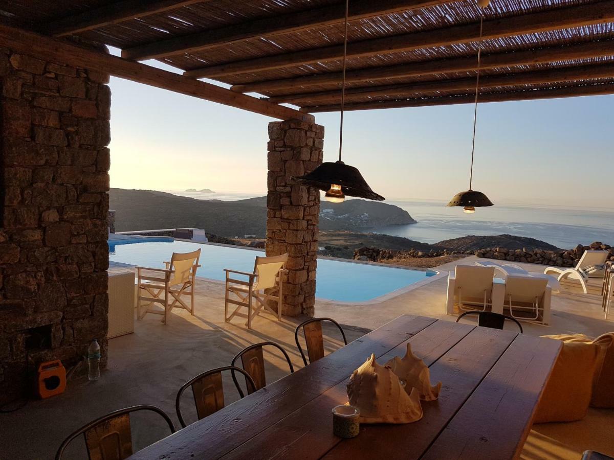 Luxury Athena Suite In Villa Georgia - Breathtaking Sea View And Pool Front Plintri Luaran gambar