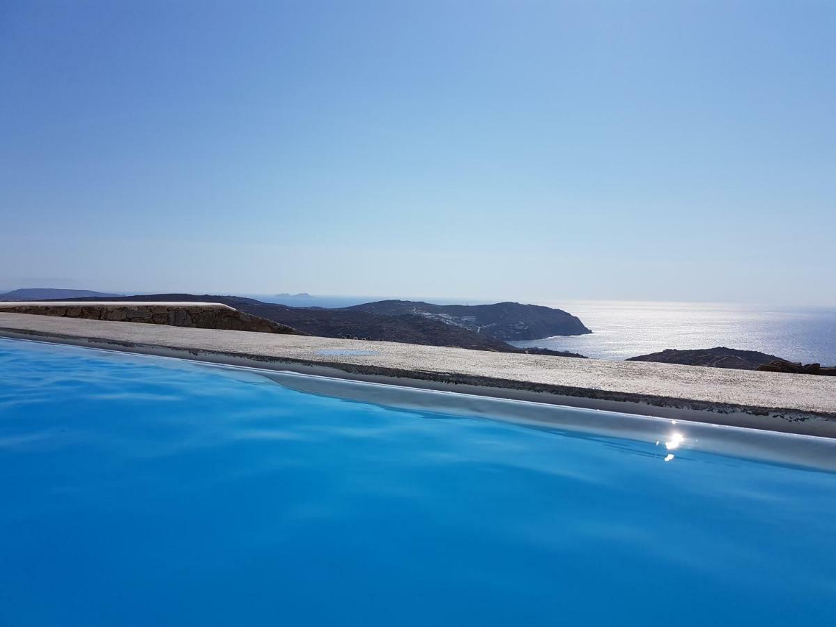 Luxury Athena Suite In Villa Georgia - Breathtaking Sea View And Pool Front Plintri Luaran gambar