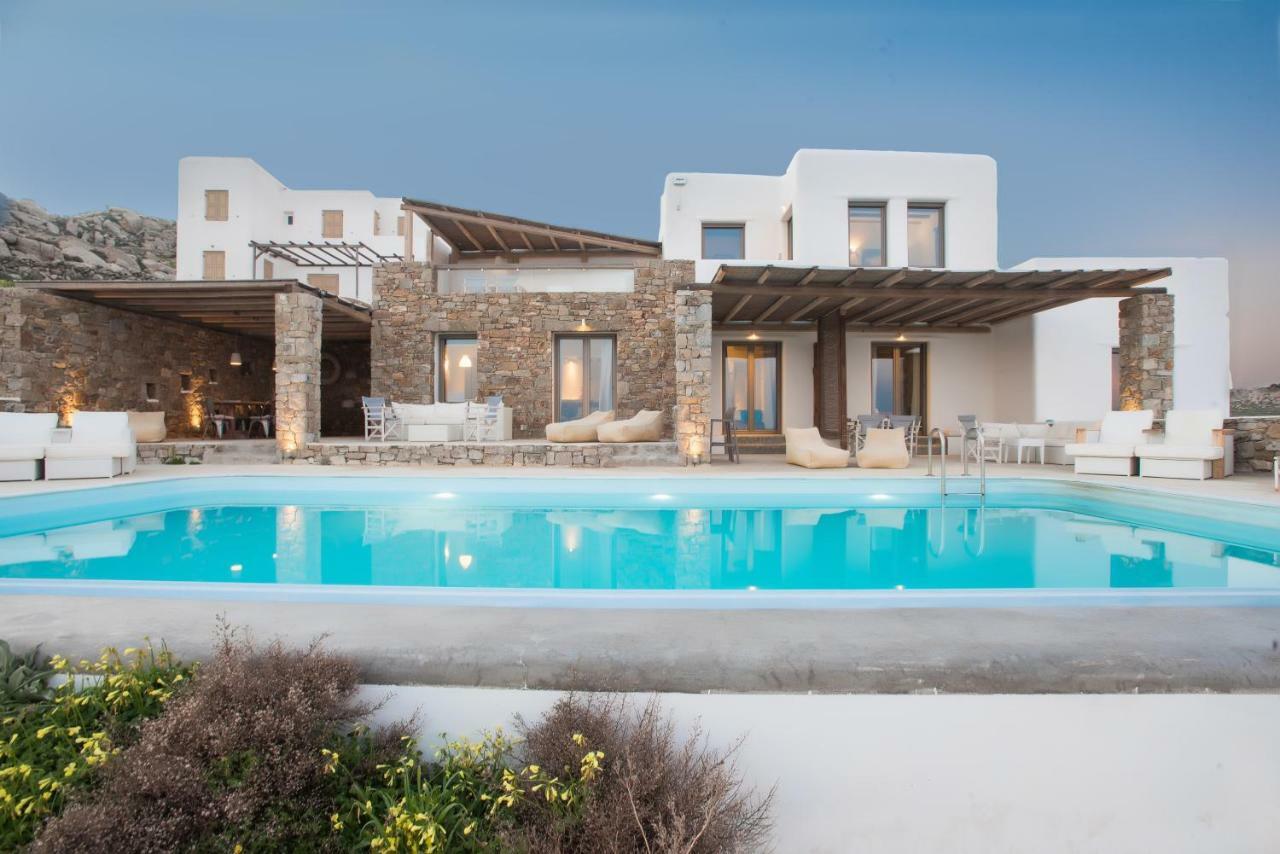 Luxury Athena Suite In Villa Georgia - Breathtaking Sea View And Pool Front Plintri Luaran gambar